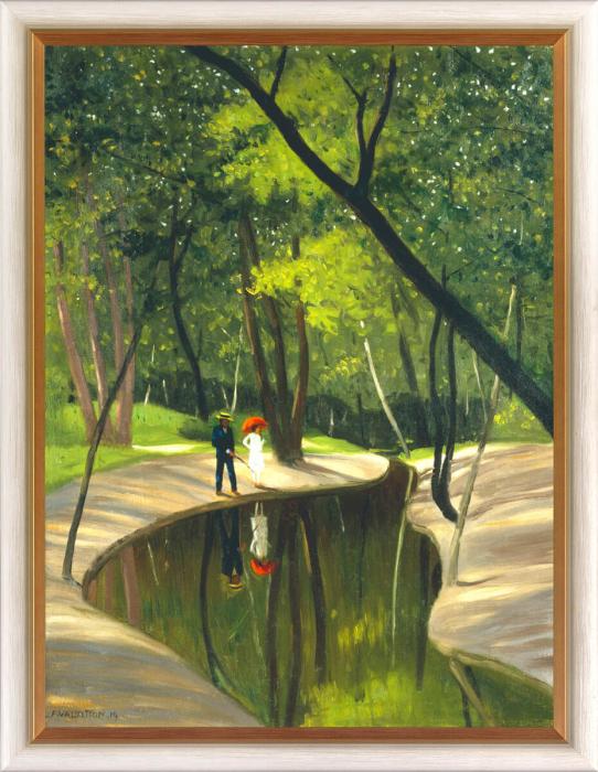 Felix Vallotton "Bois de Boulogne"